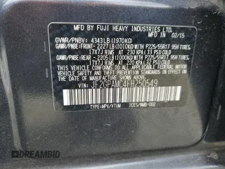 2015 Subaru Crosstrek Limited with VIN JF2GPAMC4FH250549, listed as a Copart auction lot 65094715 with 171,365 mi miles and Salvage title. Bid and sale history available at DreamBid. Image 12.