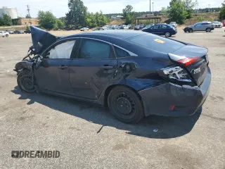 2017 Honda Civic LX with VIN 2HGFC2F56HH501032, listed as a Copart auction lot 57627645 with Not provided miles and Salvage title. Bid and sale history available at DreamBid. Image 2.