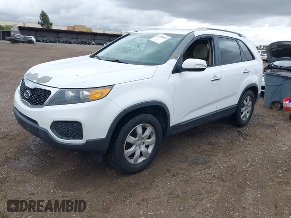 2013 Kia Sorento LX with VIN 5XYKT4A28DG348992, listed as a IAAI auction lot 42200903 with 150,730 mi miles and . Bid and sale history available at DreamBid. Image 2.