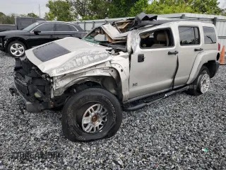 2007 Hummer H3 SUV z VIN 5GTDN13E678103038, wystawiony jako Copart lot #59157695 z przebiegiem Nie podano mil oraz Szkoda całkowita • Salvage title. Historia ofert i sprzedaży dostępna na DreamBid. Obrazek 1.