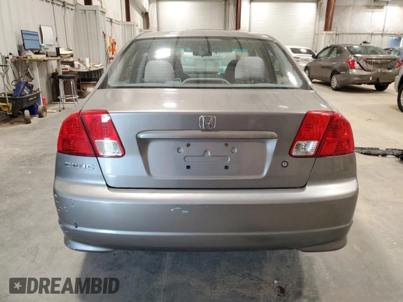 2005 Honda Civic LX z VIN JHMES16535S003882, wystawiony jako Copart lot #55854725 z przebiegiem 245 588 mil mil oraz Nie do naprawy • Non repairable. Historia ofert i sprzedaży dostępna na DreamBid. Obrazek 6.