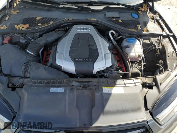 2018 Audi A7 Premium Plus with VIN WAUW3AFC1JN069371, listed as a Copart auction lot 43046864 with 65,617 mi miles. Bid and sale history available at carsss.com. Image 12.