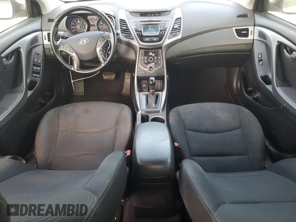 2015 Hyundai Elantra SE with VIN 5NPDH4AE7FH577194, listed as a Copart auction lot 65594265 with 180,170 mi miles and Non repairable. Bid and sale history available at DreamBid. Image 8.