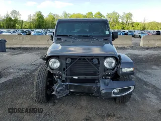 2022 Jeep Wrangler Unlimited Sahara z VIN 1C4HJXEN0NW110192, wystawiony jako Copart lot #57206625 z przebiegiem 32 964 mil mil oraz Szkoda całkowita • Salvage title. Historia ofert i sprzedaży dostępna na DreamBid. Obrazek 5.