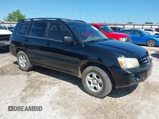 2006 Toyota Highlander w/3rd Row with VIN JTEDD21AX60142174, listed as a IAAI auction lot 42506928 with 224,860 mi miles and . Bid and sale history available at DreamBid. Image 1.