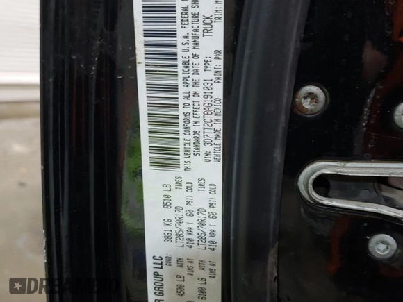 2010 Dodge Ram 2500 SLT with VIN 3D7TT2CT8AG191031, listed as a Copart auction lot 45346205 with 177,131 mi miles and Salvage Title. Bid and sale history available at carsss.com. Image 13.