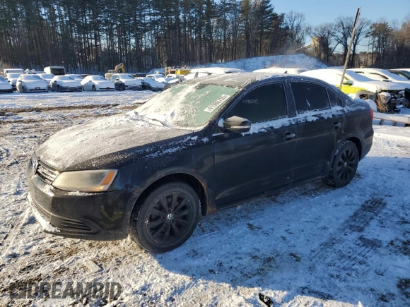 2012 Volkswagen Jetta Sedan SE w/Convenience & Sunroof with VIN 3VWDX7AJXCM383277, listed as a Copart auction lot 41986755 with 299,213 mi miles and Non Repairable. Bid and sale history available at carsss.com. Image 1.