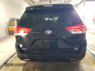 2012 Toyota Sienna XLE with VIN 5TDDK3DC9CS047319, listed as a Copart auction lot 53173405 with 198,654 mi miles and Salvage Title. Bid and sale history available at carsss.com. Image 6.
