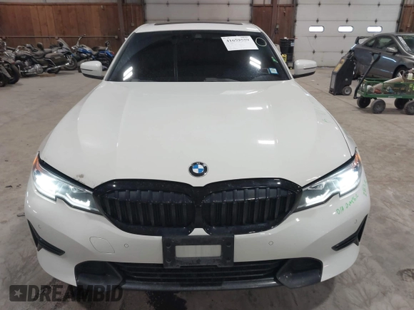 2020 BMW 3 Series 330i xDrive with VIN 3MW5R7J06L8B17690, listed as a IAAI auction lot 41659559 with 74,357 mi miles. Bid and sale history available at carsss.com. Image 12.