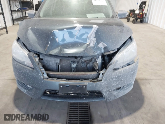 2013 Nissan Sentra SV with VIN 3N1AB7AP5DL666415, listed as a IAAI auction lot 41522465 with 140,832 mi miles. Bid and sale history available at carsss.com. Image 6.