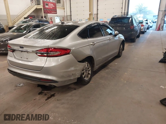 2017 Ford Fusion S with VIN 3FA6P0G79HR186602, listed as a IAAI auction lot 41360505 with Not Provided miles. Bid and sale history available at carsss.com. Image 4.