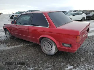 1989 BMW 3 Series 325iS with VIN WBAAA2304KEC49657, listed as a Copart auction lot 87910245 with 0 mi miles and Salvage Title. Bid and sale history available at carsss.com. Image 2.