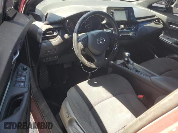 2018 Toyota C-HR XLE with VIN NMTKHMBX5JR059979, listed as a Copart auction lot 53286185 with 39,054 mi miles and Clean Title. Bid and sale history available at carsss.com. Image 8.