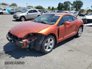 2009 Mitsubishi Eclipse GS z VIN 4A3AK24F89E008465, wystawiony jako Copart lot #59030255 z przebiegiem 132 655 mil mil oraz Szkoda całkowita • Salvage title. Historia ofert i sprzedaży dostępna na DreamBid. Obrazek 1.