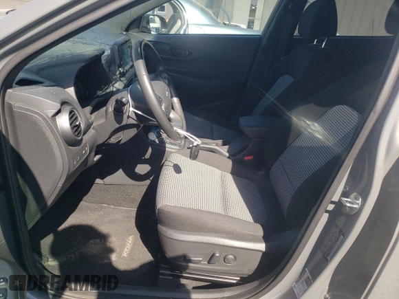 2021 Hyundai Kona Night Edition with VIN KM8K6CA53MU687603, listed as a Copart auction lot 75451844 with 18,292 mi miles and Salvage Title. Bid and sale history available at DreamBid. Image 7.