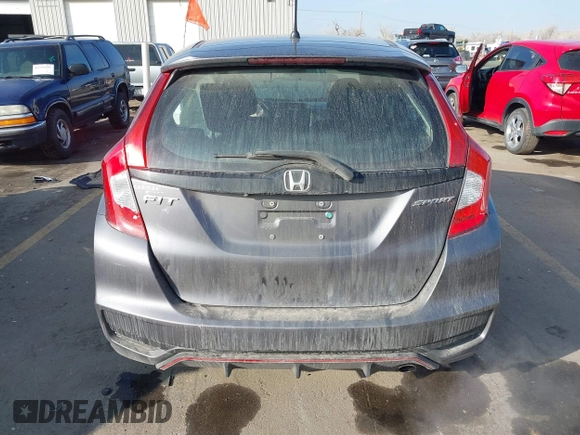2018 Honda Fit Sport with VIN 3HGGK5H6XJM716516, listed as a IAAI auction lot 41352168 with 71,082 mi miles. Bid and sale history available at carsss.com. Image 16.