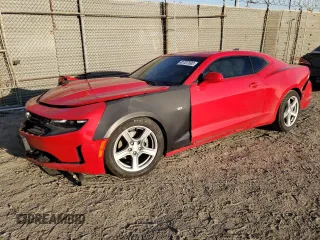 2020 Chevrolet Camaro 1LT with VIN 1G1FB1RX4L0122772, listed as a Copart auction lot 41727593 with 42,654 mi miles. Bid and sale history available at carsss.com. Image 1.