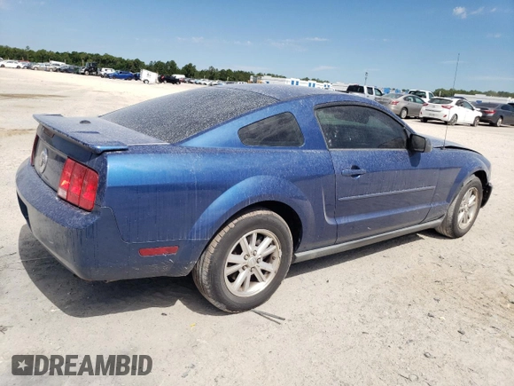 2008 Ford Mustang Deluxe with VIN 1ZVHT80N285191064, listed as a Copart auction lot 57862245 with 208,768 mi miles and Salvage title. Bid and sale history available at DreamBid. Image 3.