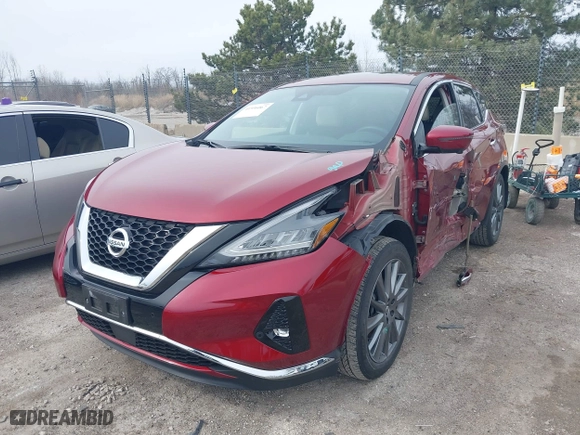 2021 Nissan Murano SV with VIN 5N1AZ2BS0MC123169, listed as a IAAI auction lot 41936067 with 30,339 mi miles. Bid and sale history available at carsss.com. Image 19.