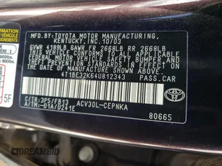 2004 Toyota Camry LE with VIN 4T1BE32K64U812343, listed as a Copart auction lot 79923204 with 151,873 mi miles and Salvage Title. Bid and sale history available at carsss.com. Image 14.