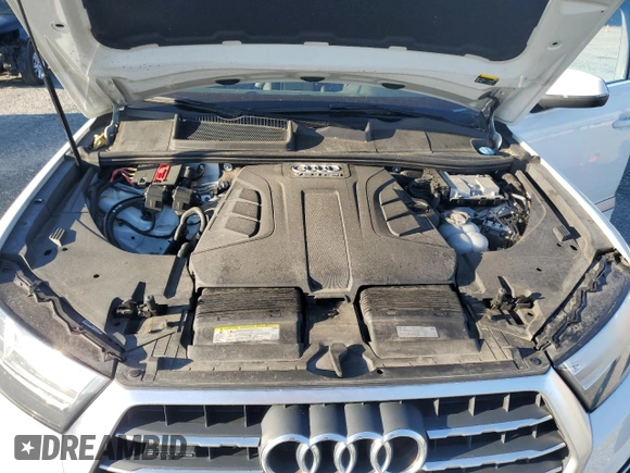 2018 Audi Q7 Premium Plus with VIN WA1LAAF70JD015073, listed as a Copart auction lot 63187185 with 86,353 mi miles and Salvage title. Bid and sale history available at DreamBid. Image 12.