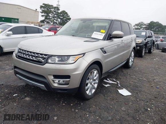 2016 Land Rover Range Rover Sport HSE with VIN SALWR2VF6GA646987, listed as a IAAI auction lot 42412454 with 92,366 mi miles and . Bid and sale history available at DreamBid. Image 18.