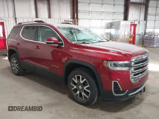 2020 GMC Acadia SLE with VIN 1GKKNKLA7LZ210660, listed as a IAAI auction lot 41374358 with 59,083 mi miles and . Bid and sale history available at carsss.com. Image 1.