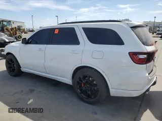 2018 Dodge Durango SRT with VIN 1C4SDJGJ4JC150324, listed as a Copart auction lot 63388975 with 126,622 mi miles and Salvage title. Bid and sale history available at DreamBid. Image 2.