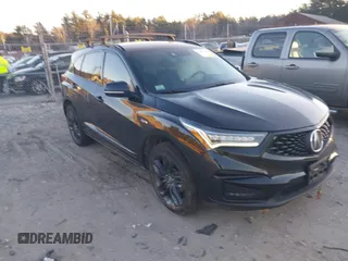 2021 Acura RDX w/A-Spec Package with VIN 5J8TC2H64ML004096, listed as a IAAI auction lot 41088400 with 46,443 mi miles. Bid and sale history available at carsss.com. Image 1.