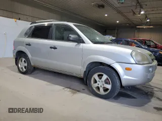 2007 Hyundai Tucson GLS with VIN KM8JM12B07U568762, listed as a Copart auction lot 83467774 with 0 mi miles and Clean Title. Bid and sale history available at carsss.com. Image 4.