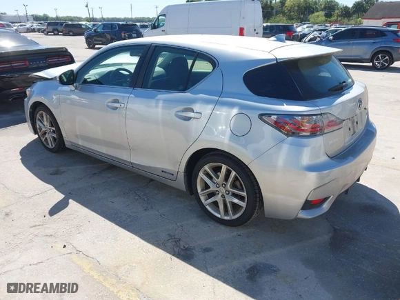 2016 Lexus CT 200h Hybrid with VIN JTHKD5BH9G2254560, listed as a IAAI auction lot 41773017 with 91,404 mi miles. Bid and sale history available at carsss.com. Image 3.