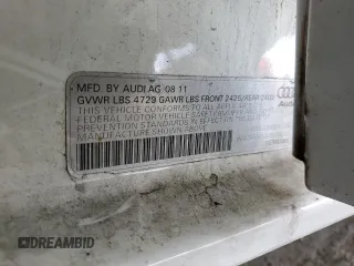 2012 Audi A4 Premium с VIN WAUAFAFL2CN008325, выставлен на аукционе Copart как лот 48272915 с пробегом 124 045 миль миль и Чистый • Clean title. История ставок и продаж доступна на DreamBid. Изображение 12.