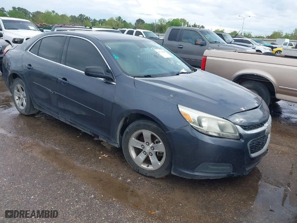 2015 Chevrolet Malibu LS with VIN 1G11B5SL6FF128504, listed as a IAAI auction lot 41896896 with 89,950 mi miles. Bid and sale history available at carsss.com. Image 1.