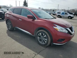 2017 Nissan Murano SL z VIN 5N1AZ2MH1HN130305, wystawiony jako Copart lot #48958775 z przebiegiem 99 395 mil mil oraz Szkoda całkowita • Salvage title. Historia ofert i sprzedaży dostępna na DreamBid. Obrazek 4.