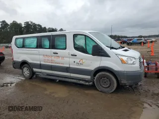 2018 Ford Transit Passenger XL with VIN 1FBZX2ZM5JKA67952, listed as a Copart auction lot 86481694 with 98,838 mi miles and Salvage Title. Bid and sale history available at DreamBid. Image 4.