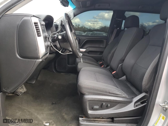 2017 Chevrolet Silverado 1500 LT with VIN 3GCUKREC2HG265075, listed as a Copart auction lot 81356484 with 99,484 mi miles and Salvage Title. Bid and sale history available at carsss.com. Image 7.