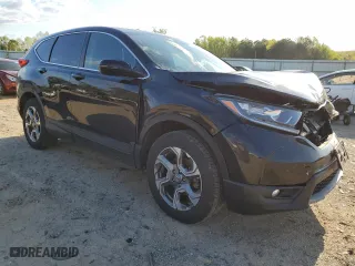 2018 Honda CR-V EX with VIN 5J6RW2H58JA000643, listed as a Copart auction lot 53143165 with 92,613 mi miles and Salvage Title. Bid and sale history available at carsss.com. Image 4.
