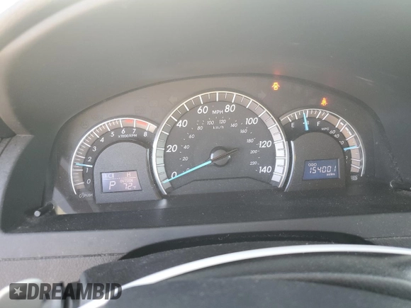 2012 Toyota Camry L with VIN 4T1BF1FK5CU171731, listed as a Copart auction lot 53785345 with 154,001 mi miles and Salvage Title. Bid and sale history available at carsss.com. Image 9.