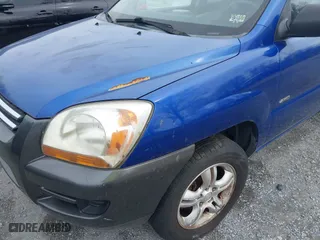 2008 Kia Sportage LX with VIN KNDJE723487477667, listed as a IAAI auction lot 41881032 with 225,840 mi miles. Bid and sale history available at carsss.com. Image 15.