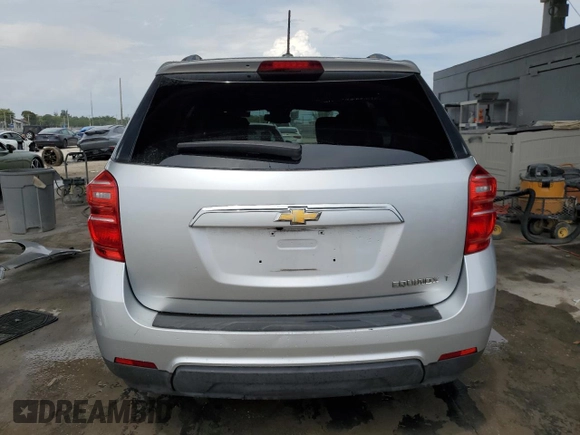 2016 Chevrolet Equinox LT with VIN 2GNALCEK5G1183909, listed as a Copart auction lot 50295185 with 45,530 mi miles and Salvage Title. Bid and sale history available at carsss.com. Image 6.