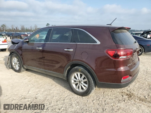 2020 Kia Sorento LX with VIN 5XYPG4A53LG622408, listed as a Copart auction lot 48819525 with 88,007 mi miles and Salvage Title. Bid and sale history available at DreamBid. Image 2.