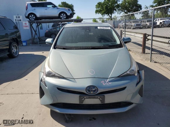 2016 Toyota Prius Four with VIN JTDKARFU2G3519032, listed as a Copart auction lot 52483065 with 184,267 mi miles and Salvage Title. Bid and sale history available at carsss.com. Image 5.