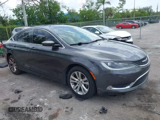 2015 Chrysler 200 Limited with VIN 1C3CCCABXFN700940, listed as a IAAI auction lot 42618405 with 139,141 mi miles and . Bid and sale history available at DreamBid. Image 1.