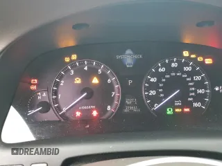 2009 Lexus LS 460 with VIN JTHCL46F195003527, listed as a Copart auction lot 49570505 with 279,651 mi miles and Salvage title. Bid and sale history available at DreamBid. Image 9.