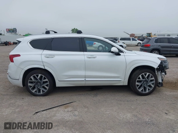 2022 Hyundai Santa Fe Calligraphy with VIN 5NMS54AL6NH471037, listed as a IAAI auction lot 42326726 with 40,278 mi miles and . Bid and sale history available at DreamBid. Image 14.