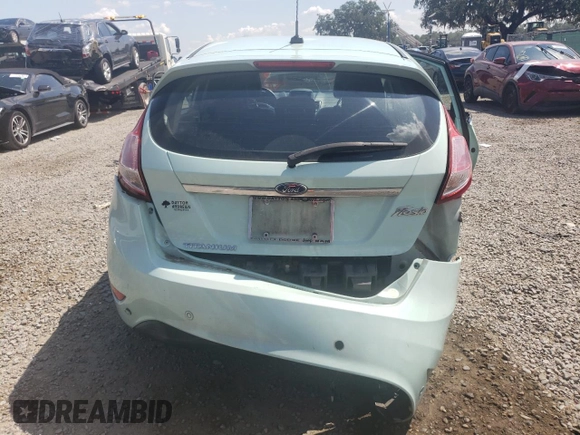 2017 Ford Fiesta Titanium with VIN 3FADP4FJ1HM143817, listed as a Copart auction lot 72231594 with 88,453 mi miles and Salvage Title. Bid and sale history available at DreamBid. Image 6.