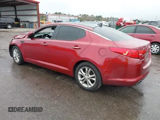 2013 Kia Optima EX with VIN 5XXGN4A7XDG162516, listed as a IAAI auction lot 38488668 with 200,026 mi miles and . Bid and sale history available at carsss.com. Image 3.