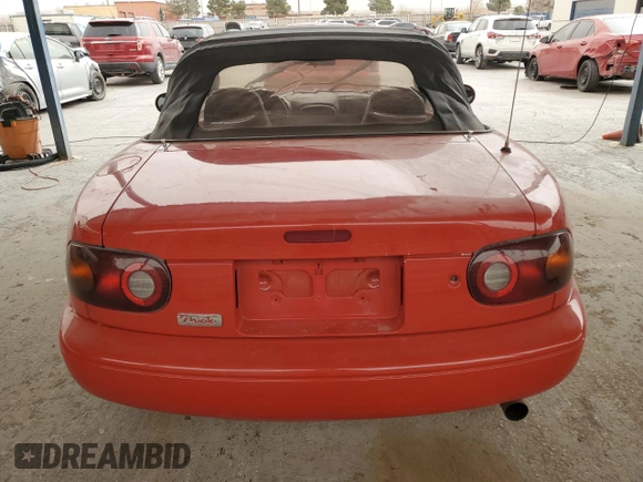 1994 Mazda MX-5 Miata with VIN JM1NA353XR0506259, listed as a Copart auction lot 47587295 with 209,443 mi miles and Salvage title. Bid and sale history available at DreamBid. Image 6.