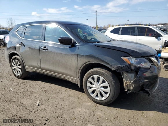 2016 Nissan Rogue SV with VIN KNMAT2MV8GP626068, listed as a Copart auction lot 46903285 with 132,830 mi miles and Salvage Title. Bid and sale history available at carsss.com. Image 4.