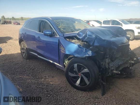 2023 Jaguar F-Pace R-Dynamic S with VIN SADCT2FU7PA706188, listed as a Copart auction lot 59111845 with Not provided miles and Salvage title. Bid and sale history available at DreamBid. Image 4.
